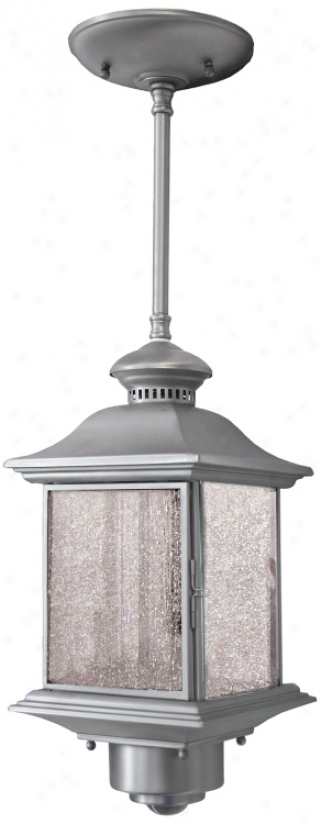 Brushed Nickel Energy Star&#174; Hwnging Outdoor Aspect (h6915)