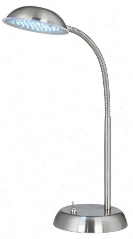 Brusehd Steel Gooseneck Led Desk Lamp (r4193)