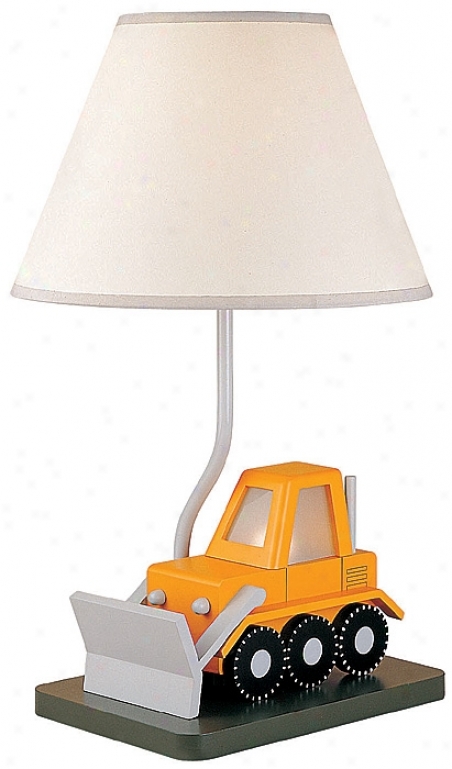 Bulldozer Child's Table Lamp (45742)