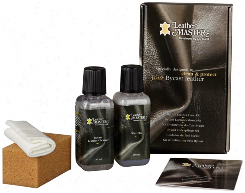 Bycast And Bonded Leather Cleaning And Care Kit (u1634)