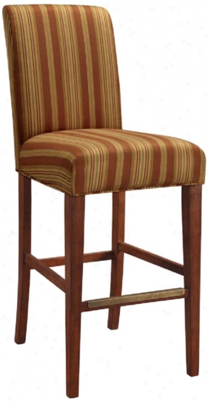 Cameron Slipcovered Straight Leg 32 1/2" High Barstool (46322-t5366)