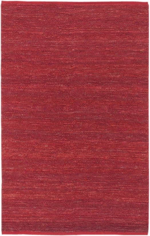 Candice Olson Continental Red 2'x3' Area Rug (n1495)