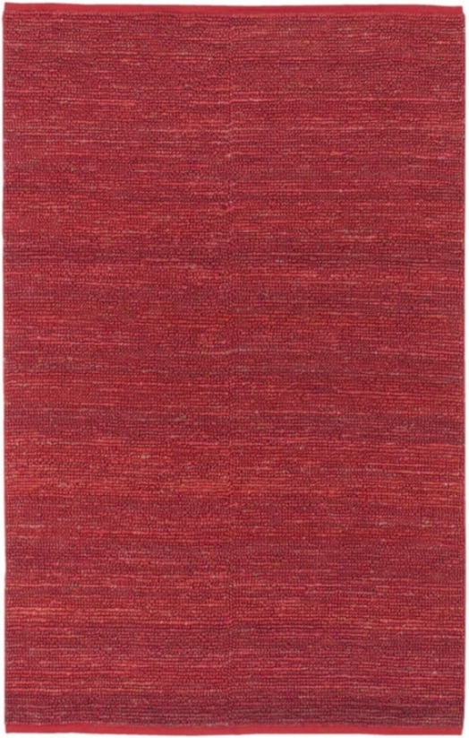 Candice Olson Continental Red 8'x8' Square Area Rug (n1494)