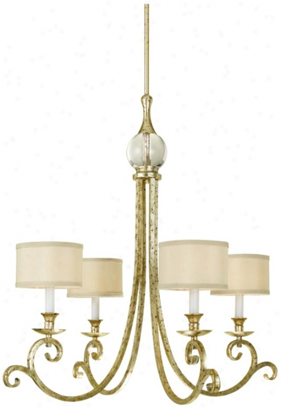 Candice Olson Lucy Gold 4-light Chandelier (r3536)