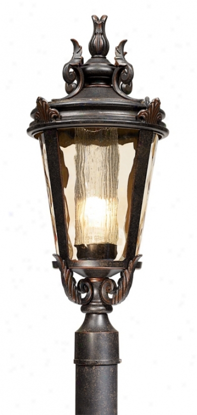 Casa Marseille 25" High Energy Efficient Outdoor Post Light (42902)