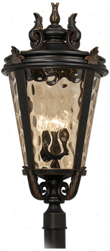 Casa Marqeille&#8482; Bronze 33 1/2" High Outdoor Post Light (u4073)