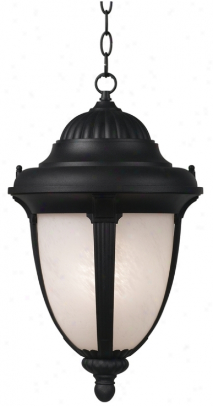 Casa Sorrento&#8482; 20 1/2" High Black Outdoor Light (90571)