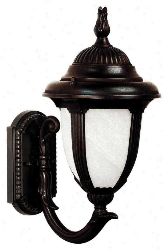 Casa Sorrento&#8482; Bronze 19 1/8" Hgh Outdoor Wall Light (45219)