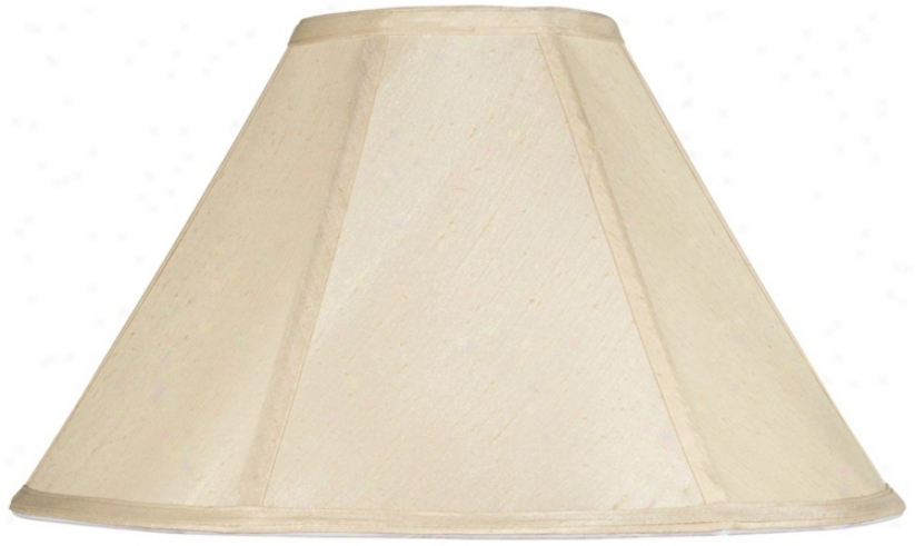 Champagne Empire Lamp Shade 6.5x19x12 (spider) (v9727)