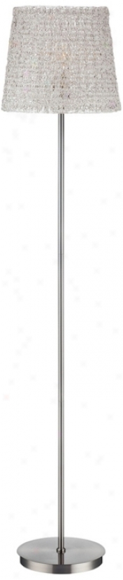 Clare Lite Source Floor Lamp With Clear Acrylic Obscure (v1095)