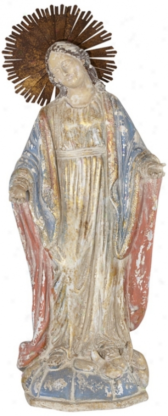 Classic 27 1/2" High Virgin Mary Statue (t8814)