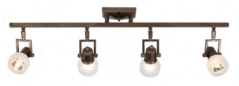 Cpaaslc Pewter 32 3/8" Wide 4-light Ceiling Light Fixture (18466)