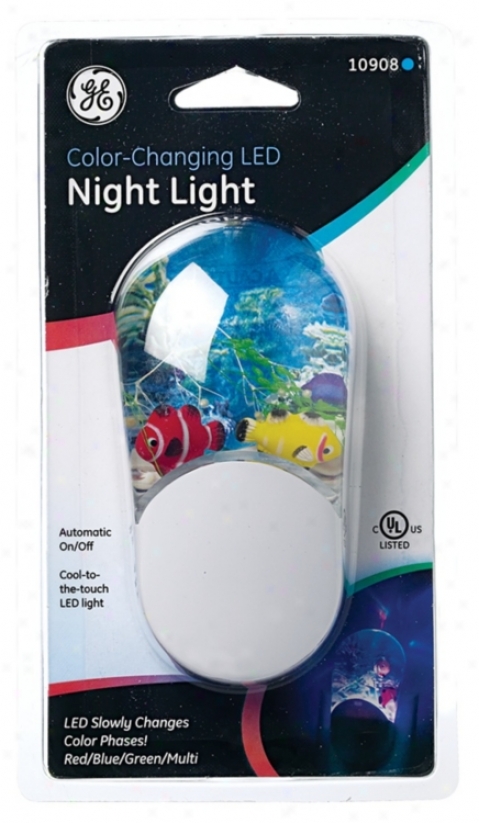 Color Changing Aquarium Led Night Light (60658)