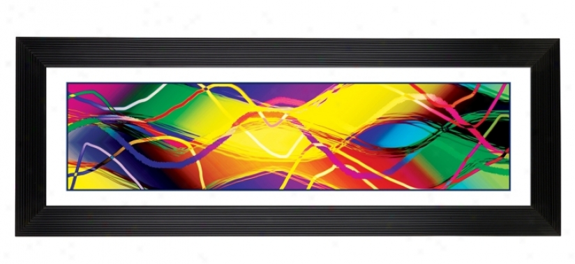 Colors In Impulse Light Giclee 52 1//8" Wide Wall Art (68012-80277)
