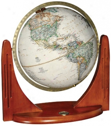 Compass Star 17 1/2" High aNtional Geographic Globe (w2924)