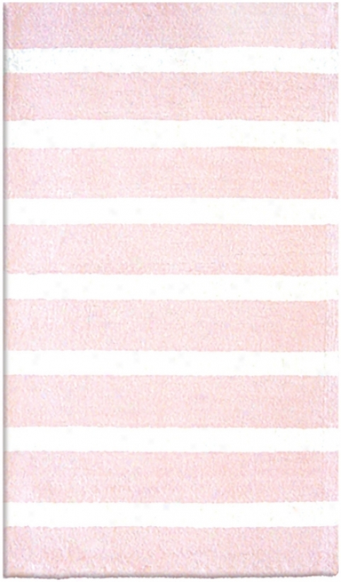 Copacabana Pink 2' 8"x4' 8" Area Rug (f4279)