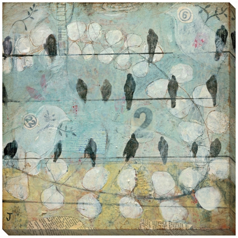 Counting Crows Giclee Indoor/outdoor 40" Square Wall Art (l0847)