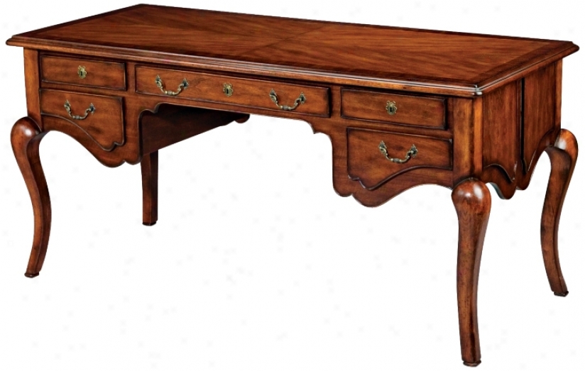 Country French Denominate Writing Desk (j8557)