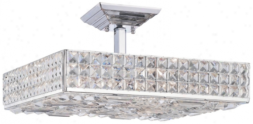 Crystorama Majestic Collection 18" Wide Ceiling Light (m2701)