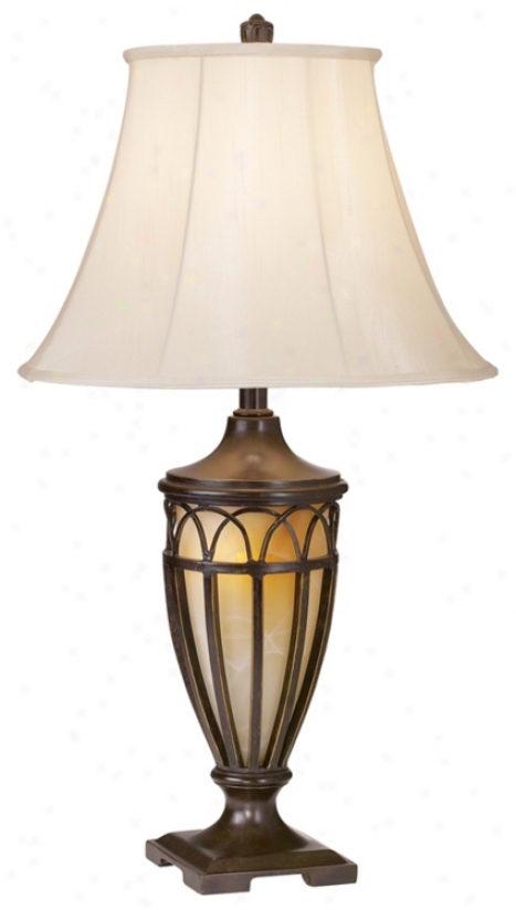 Decoratuve Iron Villa Style Night S~ Table Lamp (92341)