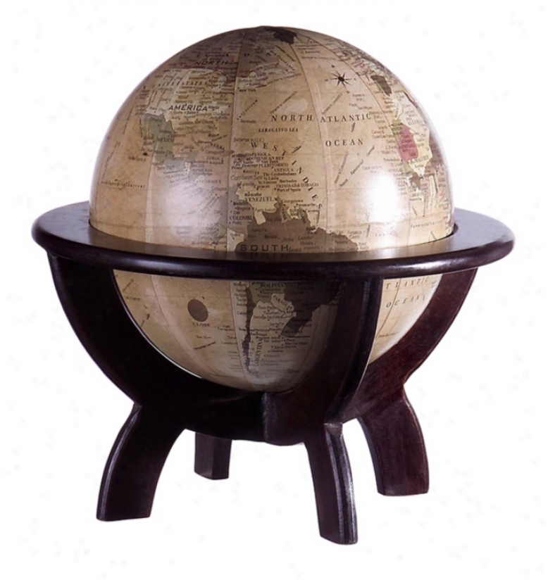 Desk Globe On Stand (m8513)