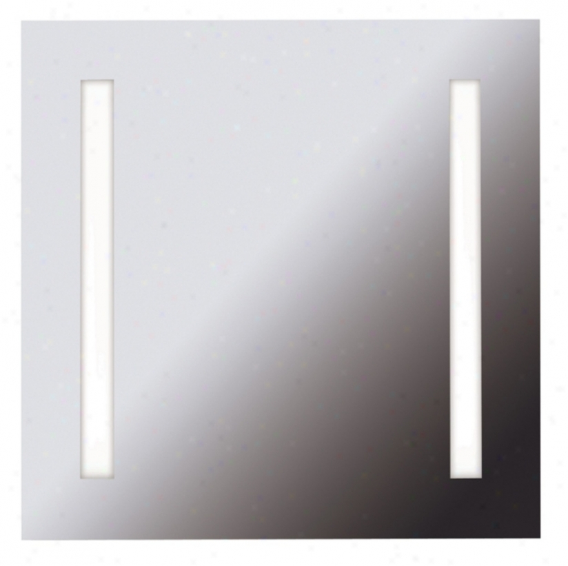 Destiny 25 3/4" Square 2-light Vanity Mirror (k5768)