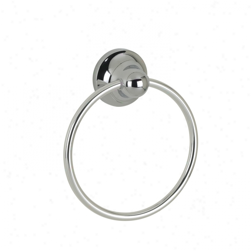 Diamondback Chrome Bathroom Towel Ring (51067)