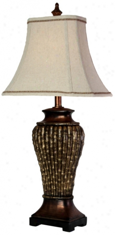 Elsworth Bamboo Table Lamp (t0624)