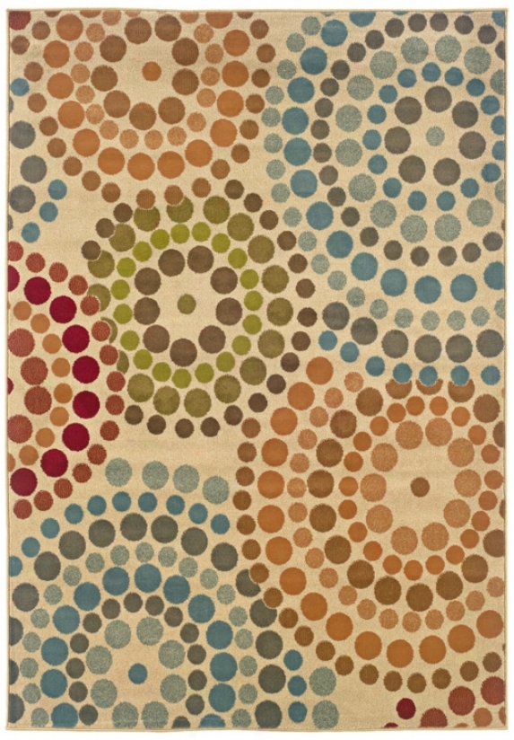 Emerson Collection Color Burst 7'10"x10' Area Rug (u7360)