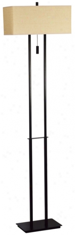Emilio Double Tier Bronze Floor Lamp (28935)