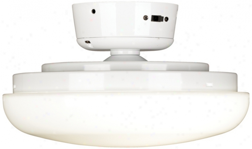 Energy Efficient Frosted Glass Ceiling Fan Light Outfit (26638)