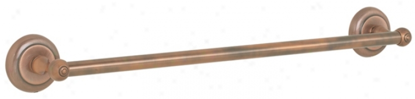 Euro Style 18" Wide Copper Towel Bar (24732)