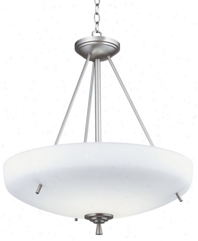 Ferros Collection Energy Star Nickel Pendant Chandelier (31065)