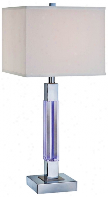 Fidelio Crystal Led Color-changing Column Lamp (u8336)