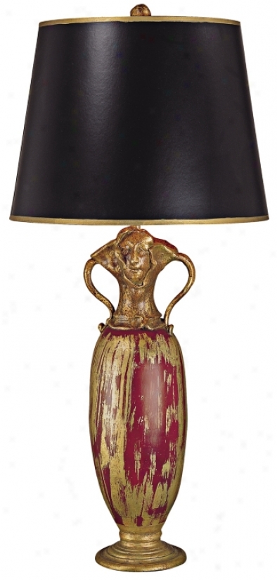 Flambeau Victor Gold Leaf Buffet Food Lamp (41813)