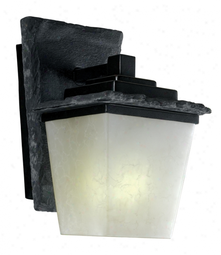 Flintridge 11" High Fluorescent Outdoor Wall Libht (30627)