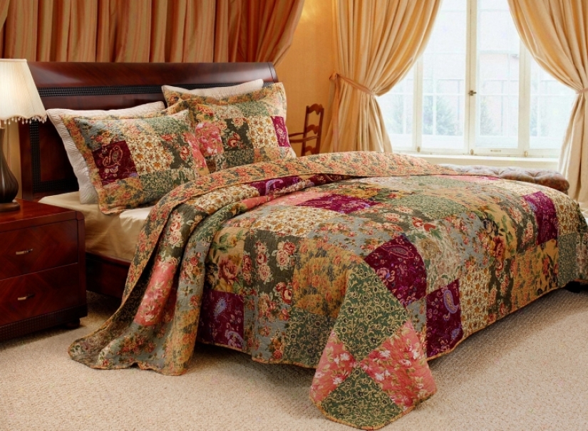 Flowering Gardens 3-piece Bed Set (k3245)