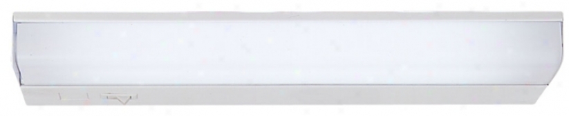 Fluorescent 12" Wide Direct Wire Under Cabinet Light (79736)