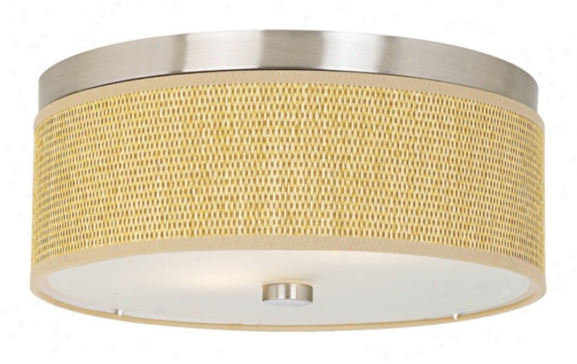 Forecast Cassandra Collection 1&5quot; Natural Ceiling Light (g4884)