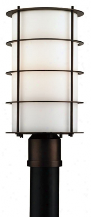 Forecast Hollywood Hills Bronze 16" High Post Mount Light (47103)