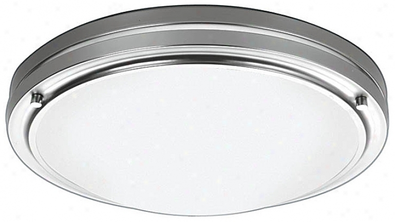 Forecast Satin Nickel 133 1/2" Wide Ceiling Light Fixture (06814)