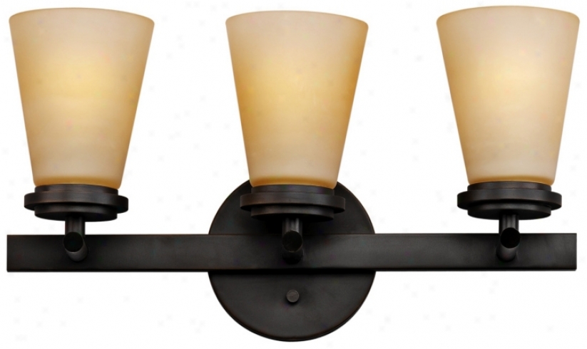 Forecast Town And Country 18" Deep Bronze Bathroom Light (21359)
