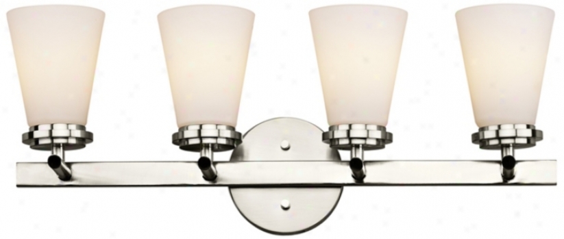 Forecast Town And Country 25" Nickel Bathropm Light Fixture (g5825)