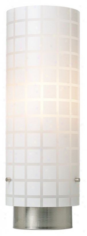 Frosted Squares Acrylic Shade Accent Light (92276)