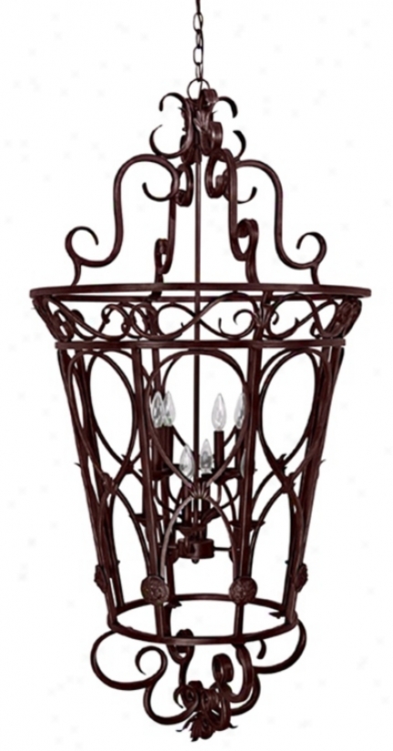 Garden Gate 56 1/2" High Foyer Hanging Light (g3617)