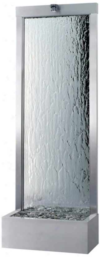 Gardenfall Stainless & Silver Mirror Indopr/outdoor Source (t1621)