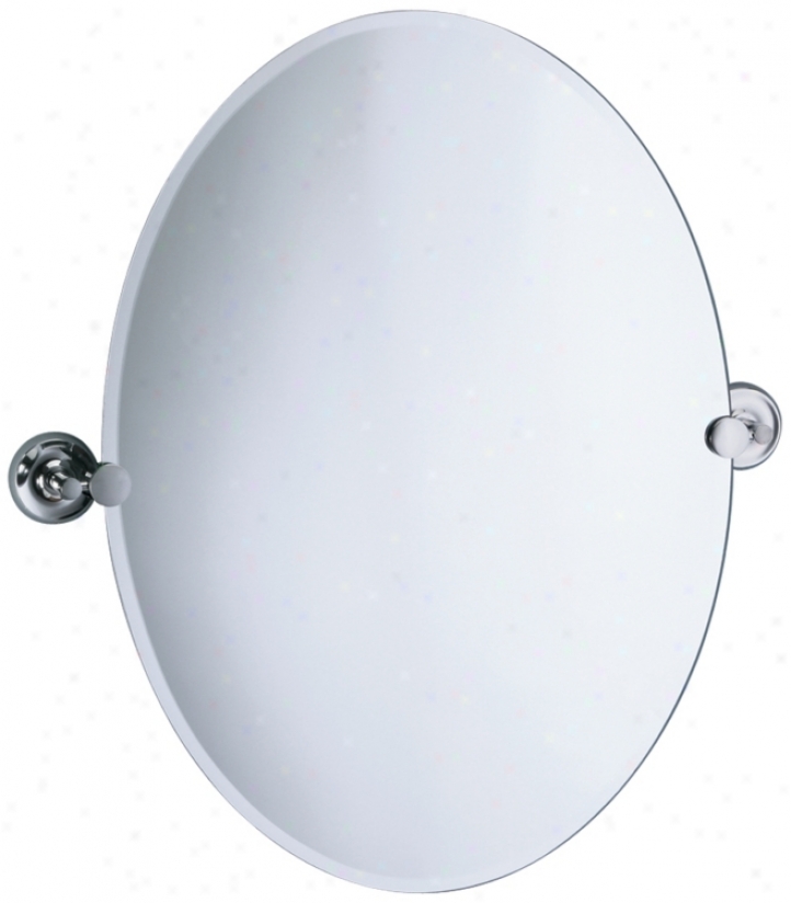 Gatco Designer Ii 26 1/2" iHgh Tilting Wall Mirror (p6569)