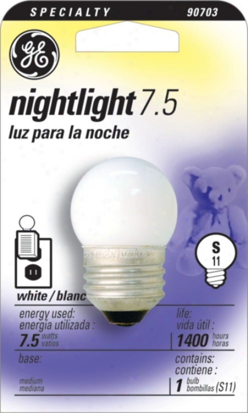 Ge 7.5  Watt Night Light Bulb (90703)