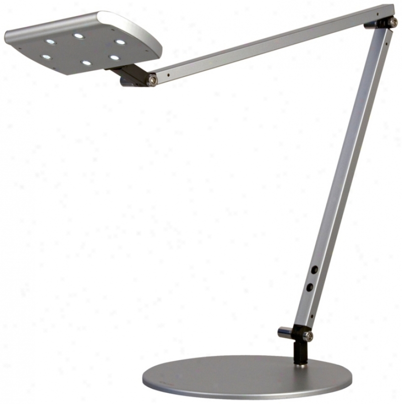 Gen 2 Icelighg Silver Finish Warm White Led Desk Lamp (k9447)