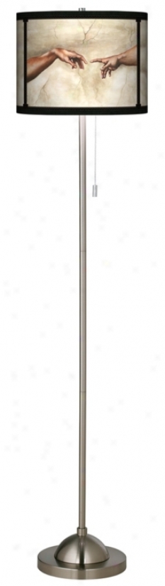 Genesis Giclee Sahde Floor Lamp (99185-m7085)